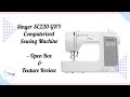 SINGER SC220-GRY Computerized Sewing Machine -- Open Box & Feature Review | SINGER SC220灰色电脑缝纫机开箱及介绍