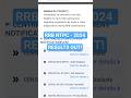 RRB NTPC - Graduate Results Out!! Check your score #rrbntpc #rrb #rrbgroupd #railwayexam #rrbcbt2