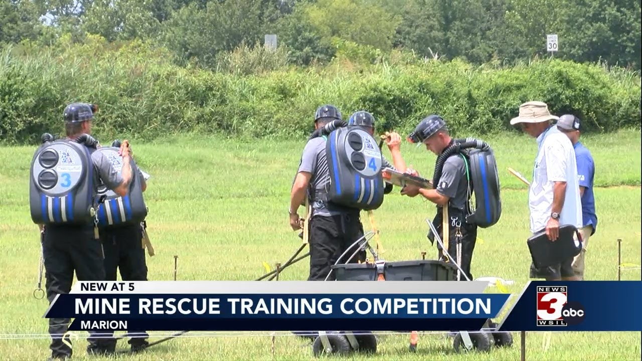 Annual Mine Rescue Training Competition Returns to the Region - YouTube