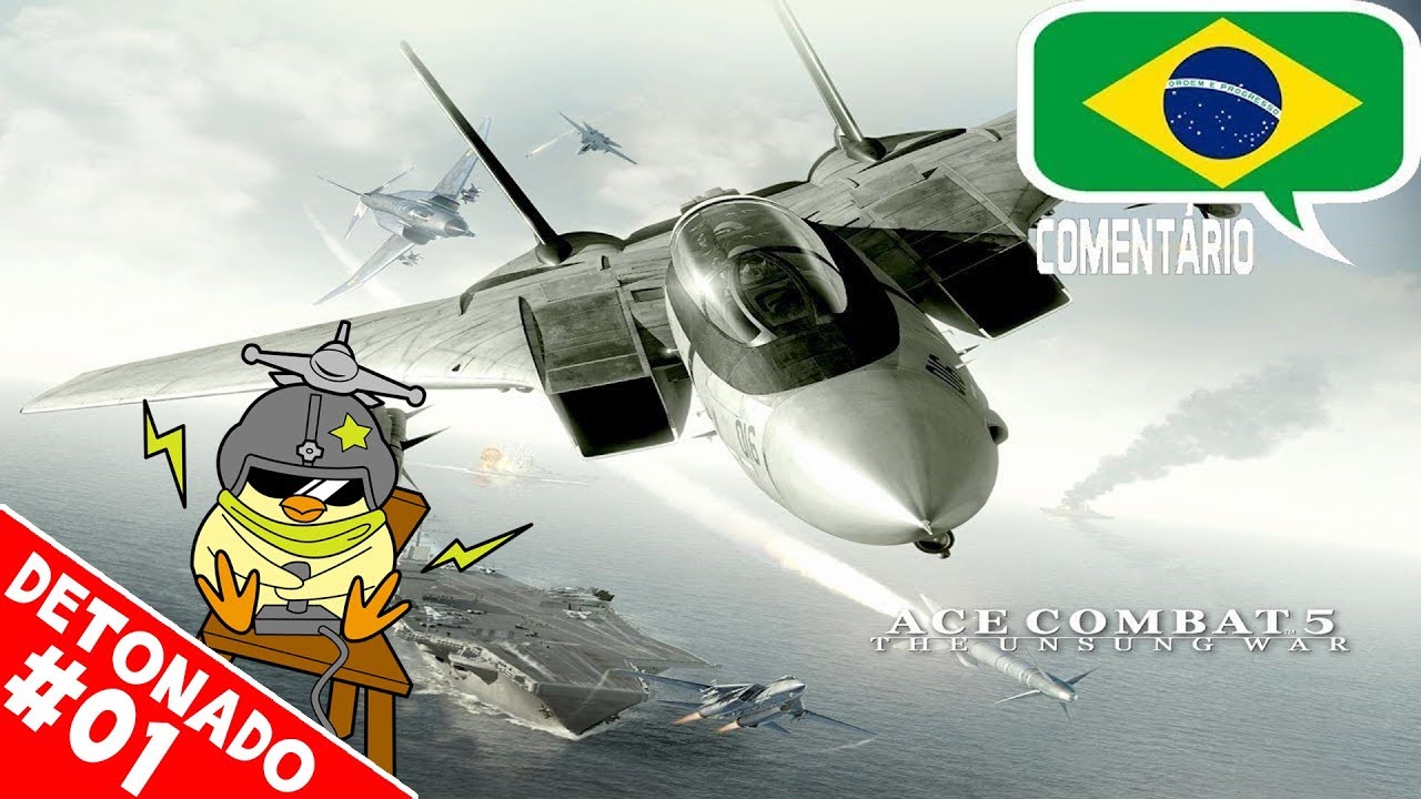 ACE COMBAT 5 SIMULADOR COMBATE AÉREO NO PS2 