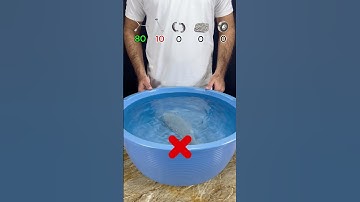 TRY TO GUESS HOW MANY TISSUE PAPER IT TOOKS! WHAT HAPPEND NEXT? #water #waterexperiment #asmr