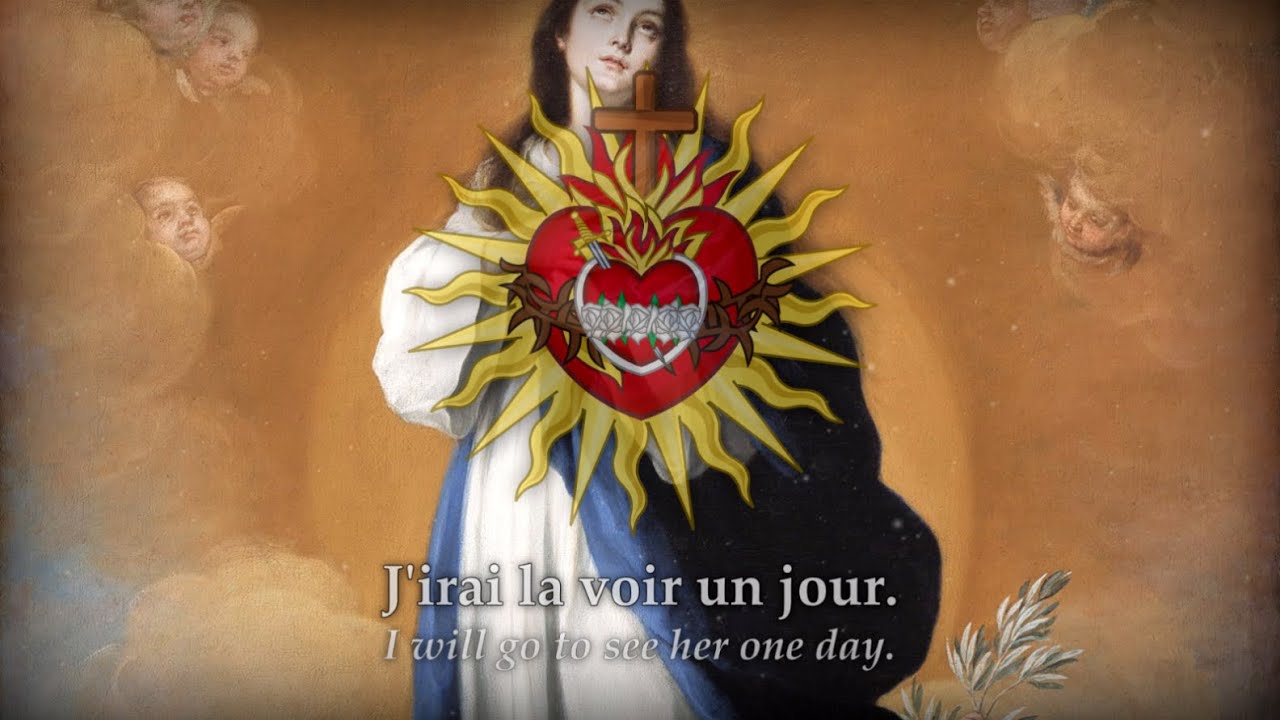 J'irai la voir un jour (I will go to see Her one day) French Catholic  Liturgical/Folk song 