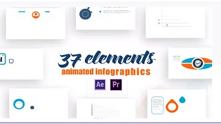 37 Infographics |Adobe Aftereffects|Premiere pro.