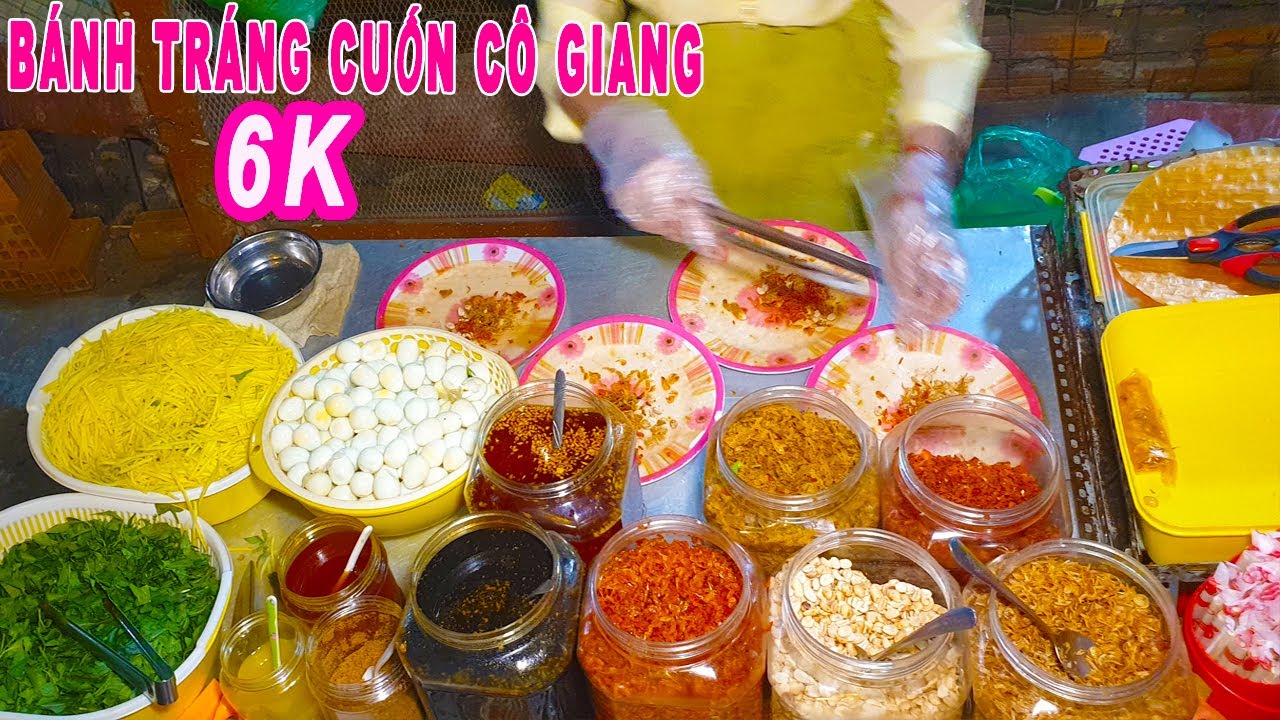 Bánh Tráng Cuốn bán "giờ thiêng" | bán không kịp vì khách đông