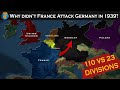 Why didn't France attack Germany in 1939?