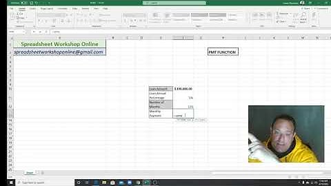 Payment Function (PMT) in Microsoft Excel