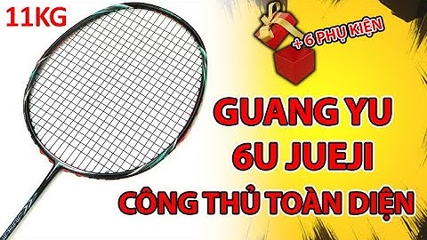 Vợt Cầu Lông Dành Cho Anh Em Chơi Công Thủ Toàn Diện - Guang Yu 6U V10 Bản Cao Cấp | KUNO SPORT