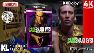 Snake Eyes 4K UltraHD Blu-ray from Kino Lorber | KL Studio Classics Snake Eyes 4K UltraHD Blu-ray from Kino Lorber | KL Studio Classics