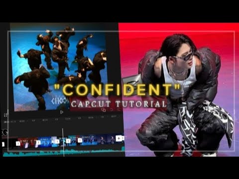 "CONFIDENT" Tiktok Trend Kpop Capcut Editing Tutorial - YouTube