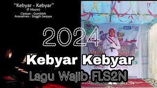 juara 1 menyanyikan lagu kebyar kebyar ~lagu wajib FLS2N 2024 #fls2nsd