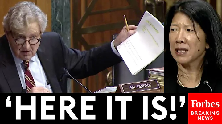 John Kennedy Confronts Nominee With Her Past Statements About Housing Transwomen In Female Prisons