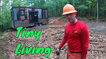 How To Grade With An Excavator-Tips and Tricks-Grading For Tiny House