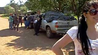 Aguardando para fazer a entrega em Tobuna Misiones