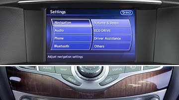 2016 Infiniti Q70 - Audio System with Navigation (if so equipped)