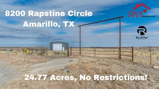 Land For Sale In Amarillo Texas, 8200 Rapstine Cir.