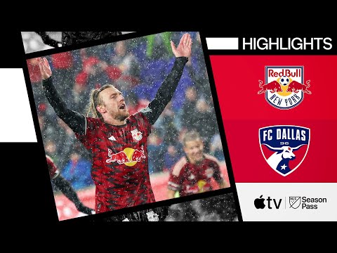 New York Red Bulls vs. FC Dallas | Emil Forsberg Scores First MLS Goal | Full Match Highlights