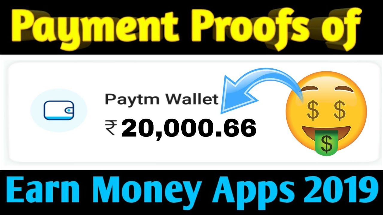 Payment Proofs Of Best Paytm & PayPal Earning Apps of 2019 !!OnlineEarning 2019 |HiddenTrick to Earn