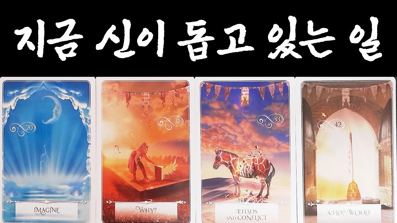 [타로/운세] 🙏지금 신이 돕고 있는 일💕