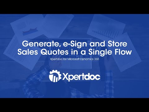 Generate, e-Sign and Store Sales Quotes in a Single Flow [Demo]
