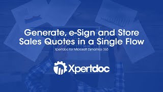 Generate, e-Sign and Store Sales Quotes in a Single Flow [Demo]