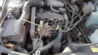 VW passat B3 двигатель 1.9 дизель 1Y