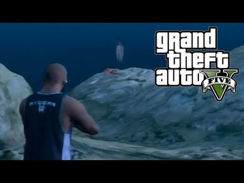 GTA 5 Easter Eggs - Secret Ghost! (GTA V)