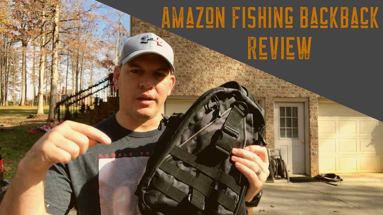 !Amazon Fishing Backpack Review! YouTube