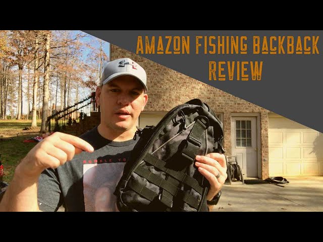 ! Fishing Backpack Review! 