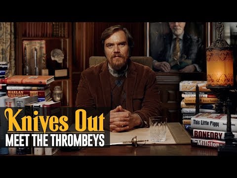 Knives Out (2019 Movie) Meet the Thrombeys: Blood Like Wine Publishing – Michael