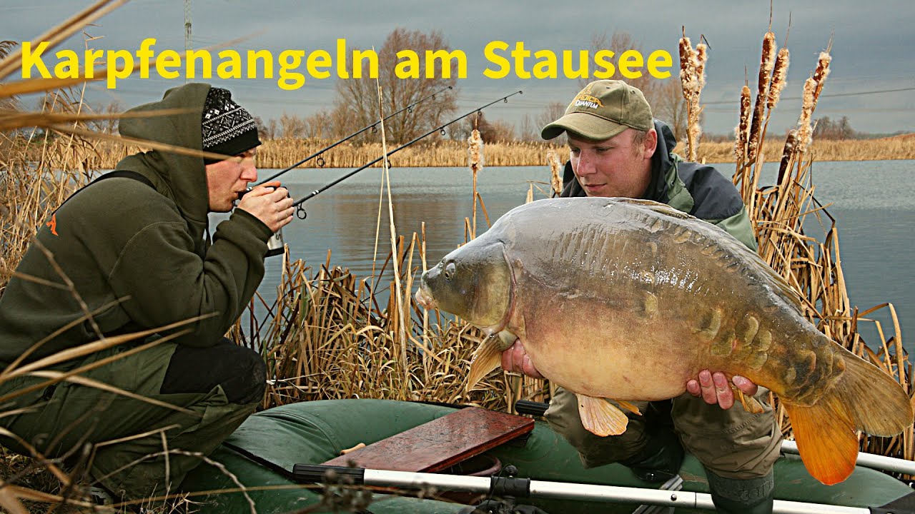 Karpfenangeln am Stausee/Gewinnspiel 10 Kilo Boilie Paket