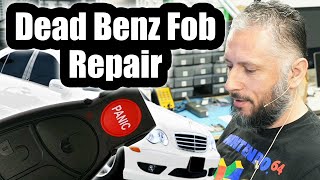 C230 Benz Fob Repair  Came in pieces Won't start or unlock car