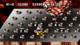 Bomberman World: Planet Fire Area 5 (Gangoron Boss)