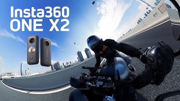 Insta360 ONE X2の360度撮影でガチでカッコいい映像作ってやろうじゃないか！？突然逃太郎のモトブログ【Insta360 ONE X2】