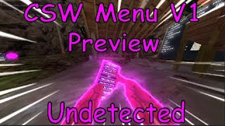 CSW MENU V1 PREVIEW | BEST FREE GORILLA TAG CHEAT MENU