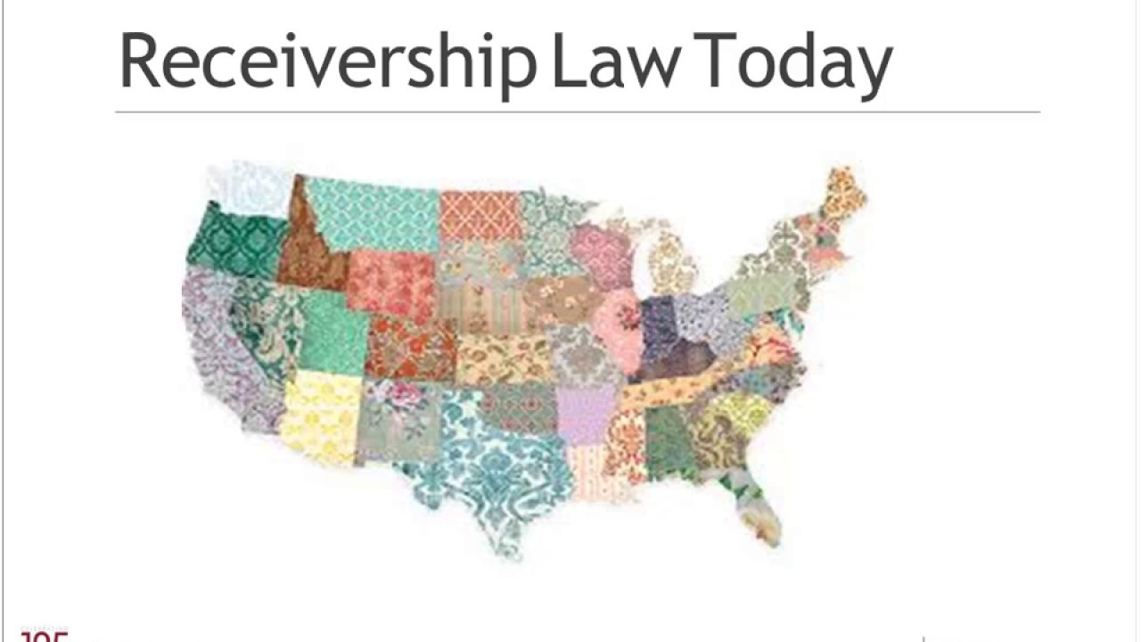 The Uniform Commercial Real Estate Receivership Act What Is It and