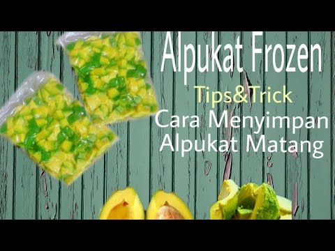Agar Alpukat Tidak Hitam Setelah Dikupas