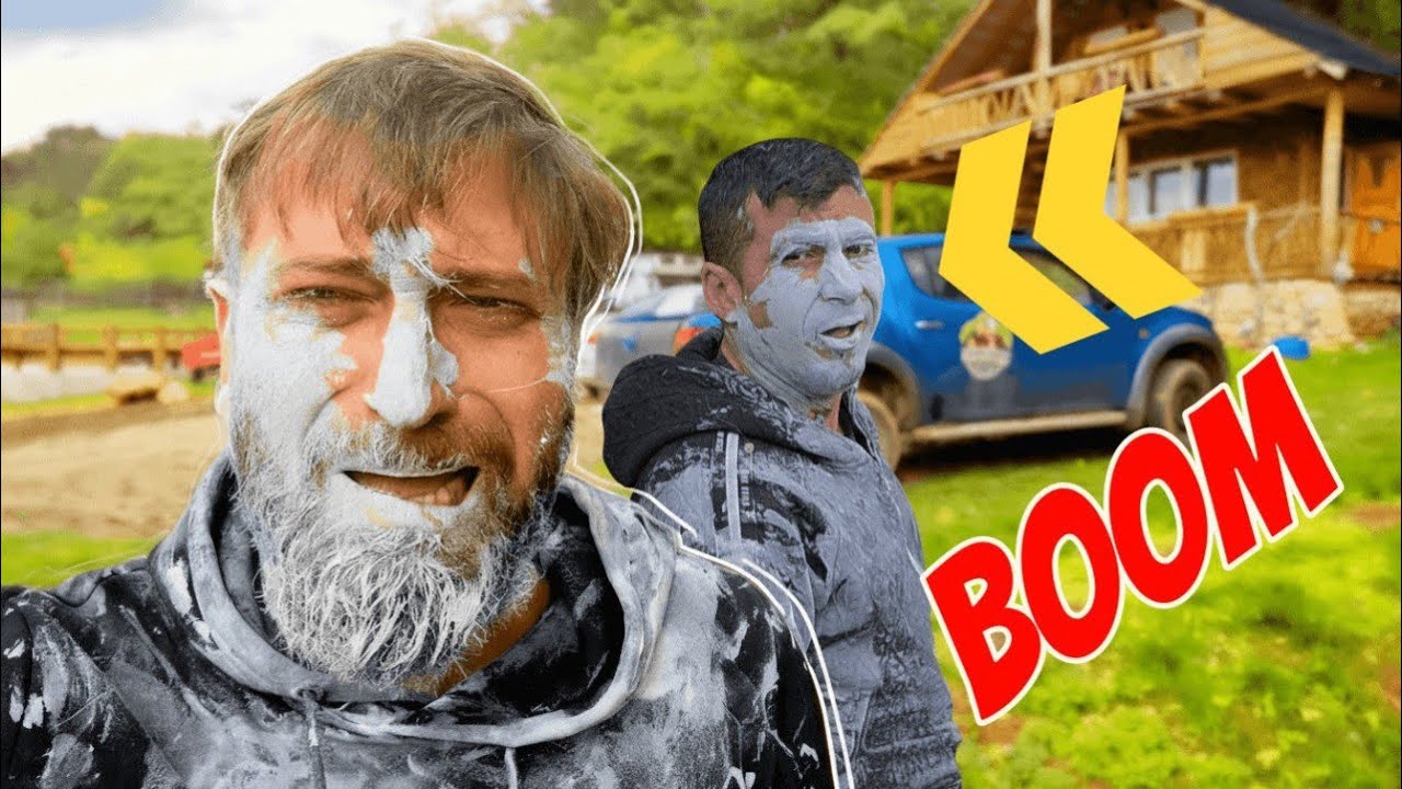 „NE-AM BĂTUT CU VAR! 😂 (Cornel a luat-o razna la Căsuță) #casutadinpadure 