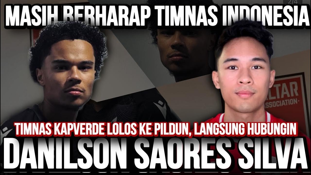 DANILSON SILVA MASI INGIN BELA TIMNAS INDONESIA WALAUPUN DI KONTAK TIMNAS KAPVERDE YG LOLOS PILDUN!