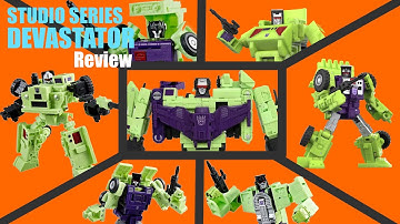 Studio Series Constructicons forms Devastator