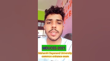 MDUCEE-2021 for Msc. Life sciences / Maharshi Dayanand University #MDU #MDUCEE #Targetmducee2021