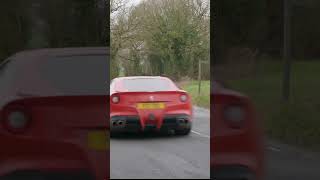 Dads + Kids + Cars = Treasured Memories #ferrari #dadcars #f12 #fatherdaughter