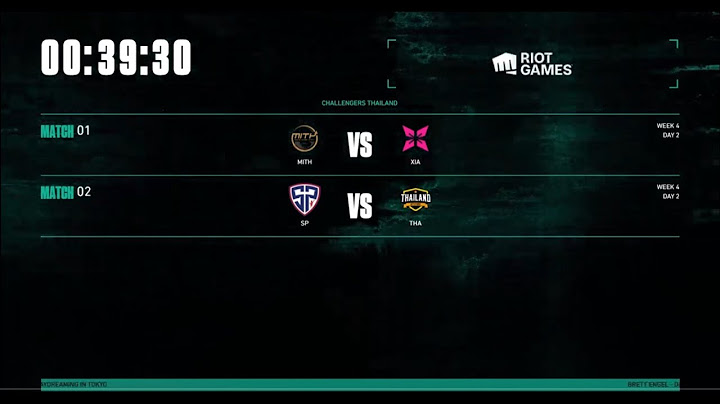 [Watchparty | Valorant] คู่แรก MITH vs XIA คู่สอง SP vs THA #VCTTH Split 1