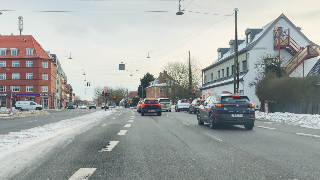 Episode 1 - Tesla Drive in Copenhagen City 🇩🇰 | Copenhagen City Drive in Tesla