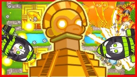 Bloons TD Battles - 3 TEMPLE OF THE MONKEY GOD! THIS IS OP! - BTD Battles With My Girlfriend!
