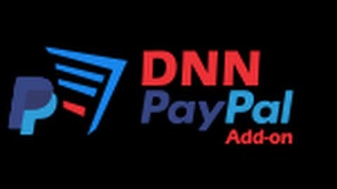 Getting Started With DNN PayPal Add-on (Express Checkout Option) (Action Form 3.6)