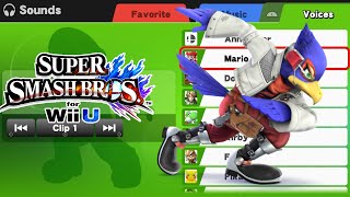 Falco Voice Clips - Super Smash Bros Wii U