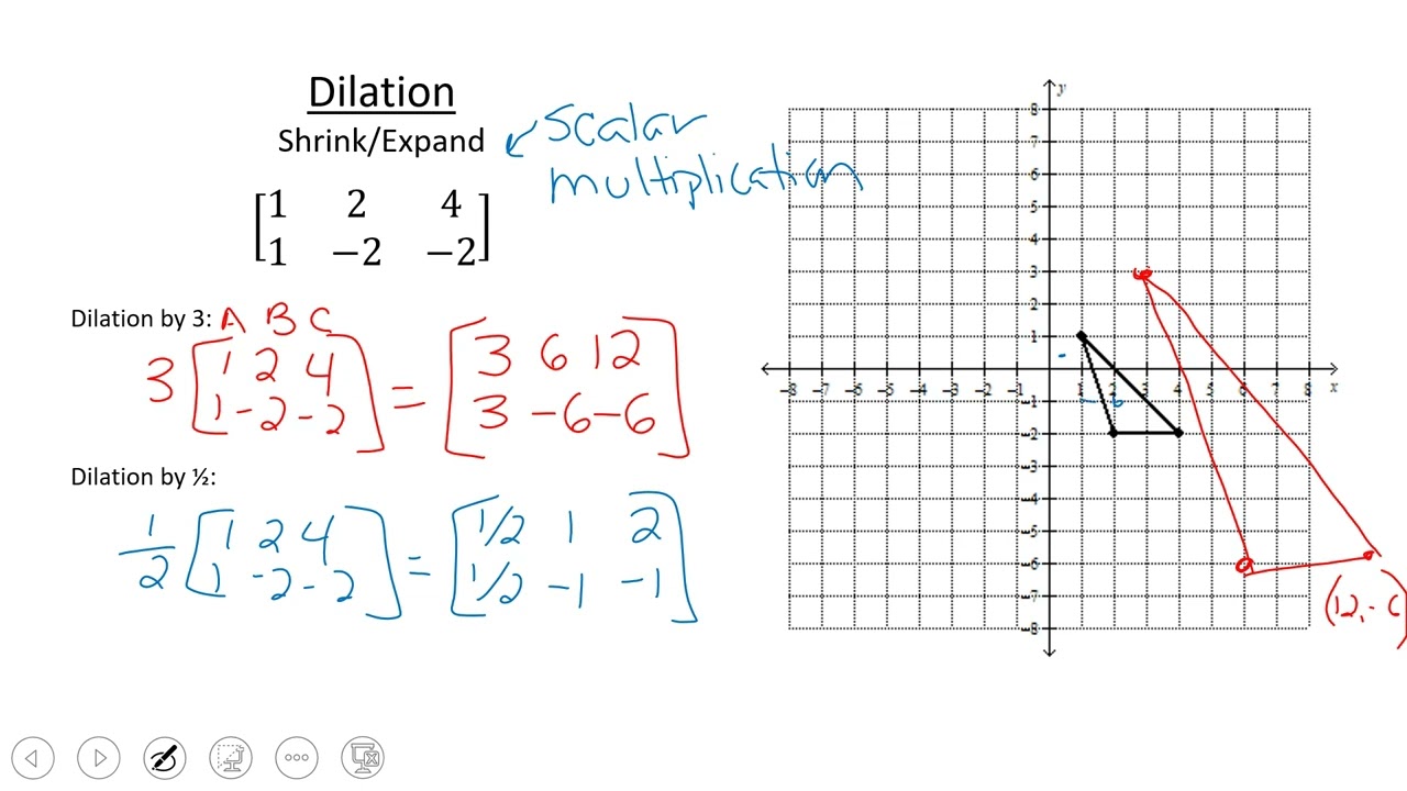 Transformations in Matrices