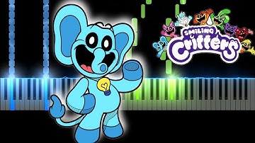 The Smiling Critters Cartoon Intro - Poppy Playtime Chapter 3 (Piano Tutorial)