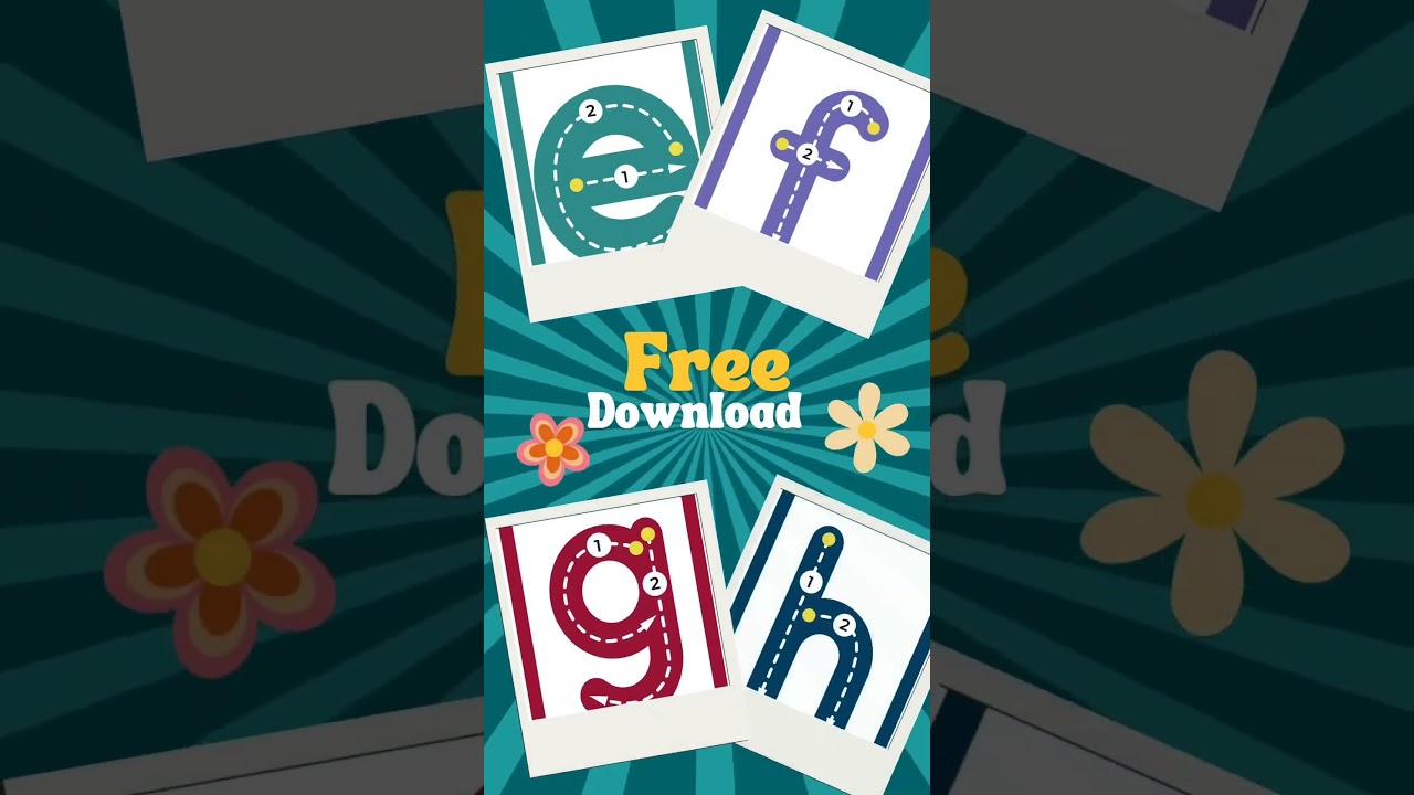 ✨ Free Alphabet Tracing Worksheets ✏️ | Download Now! 🌟