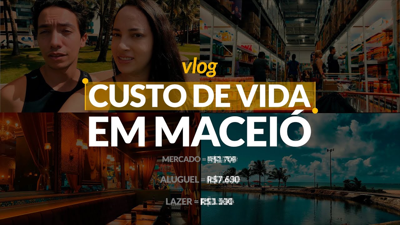 Nosso custo de vida real em MACEIÓ | Morando a UMA quadra da PRAIA + VLOG
